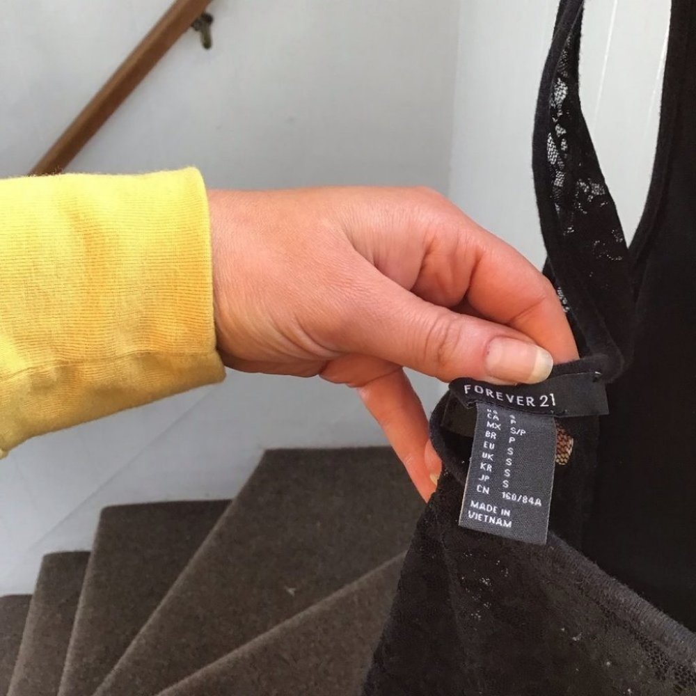 Forever 21 Black Floral Lace Sun Dress! - Picture 6 of 6